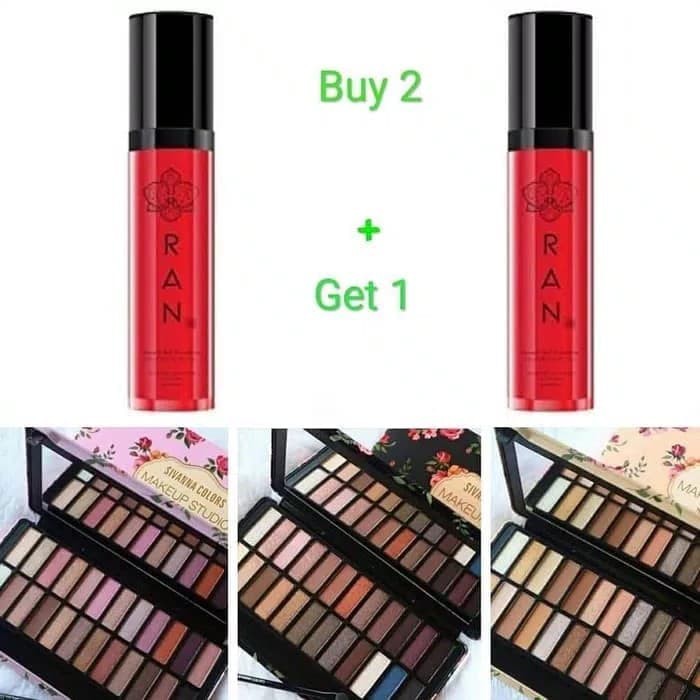 Paket Promo Foundation Gratis Sivanna color Eyeshadow