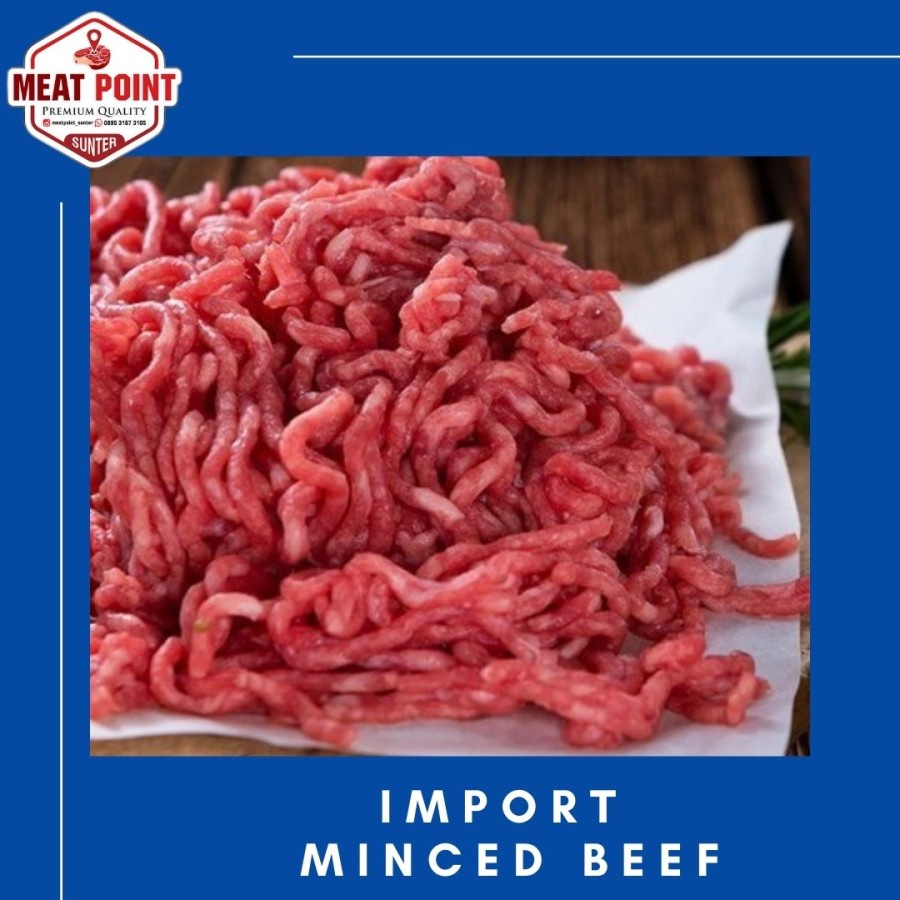 

Premium AUS Minced Beef/Daging Giling (15% Lemak)