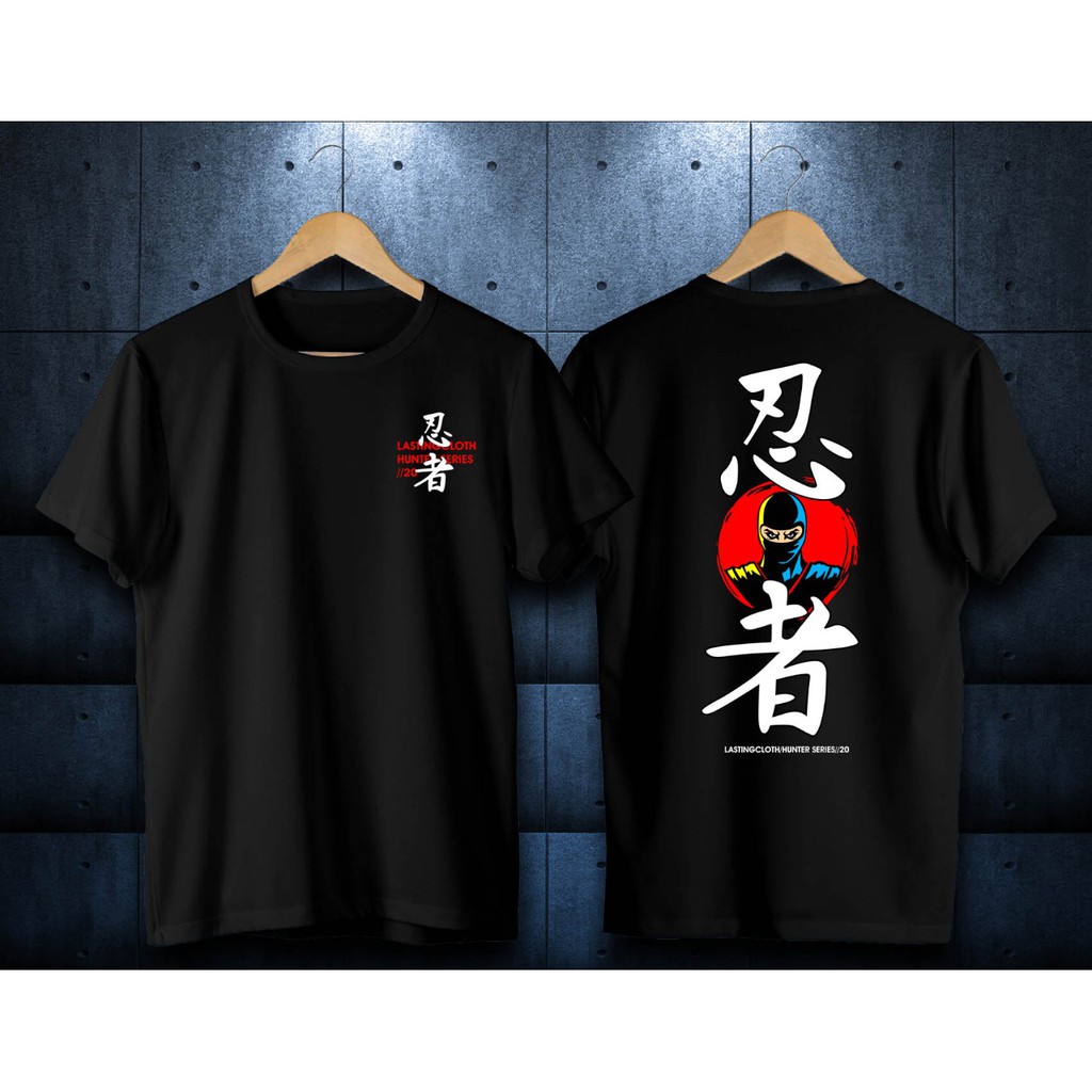 BAJU COWOK/BAJU DISTRO/KAOS PRIA/KAOS DITRO/KOAS SAMURAI JEPANG DISTRO/KAOS KEKINIAN