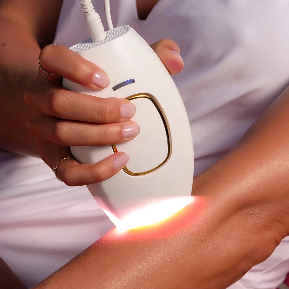 IPL Alat Penghilang Bulu Permanen Tubuh Wajah Kaki Kulit Alat IPL Hair Removal Tools Murah