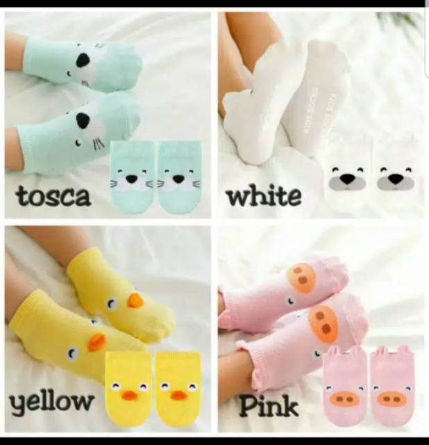 Kaos kaki bayi cute animal/ kaos kaki bayi lucu