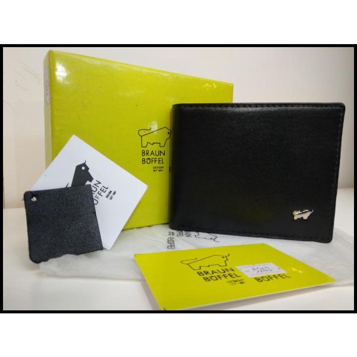 Dompet Pria Braun Buffel Black Original