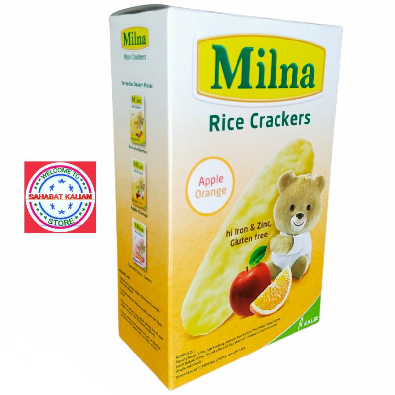 MILNA RICE CRACKERS 20 GRAM