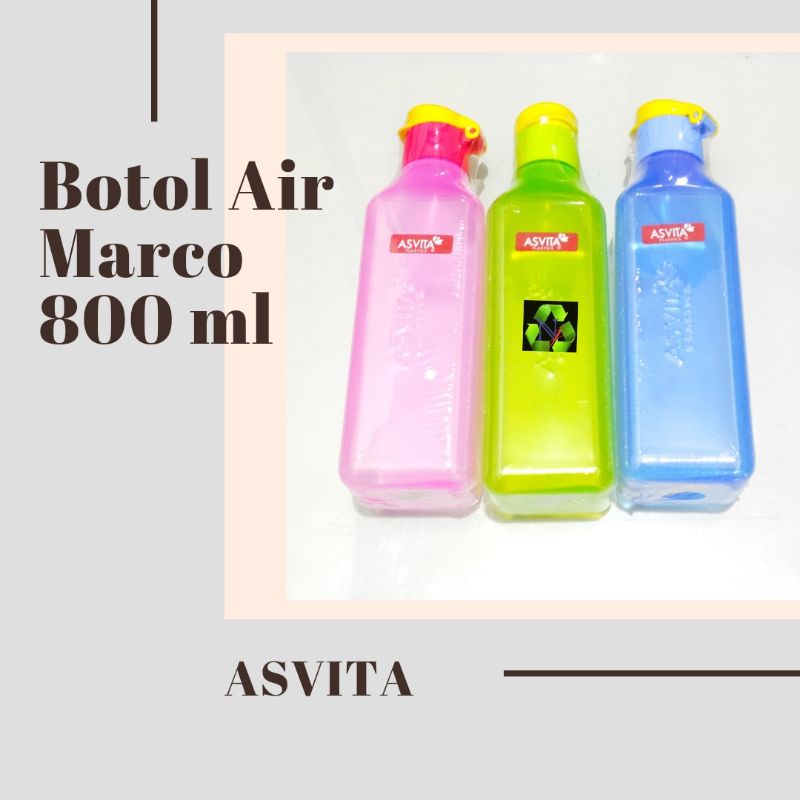 Botol Air/Botol Minum Marco 800 ml Asvita