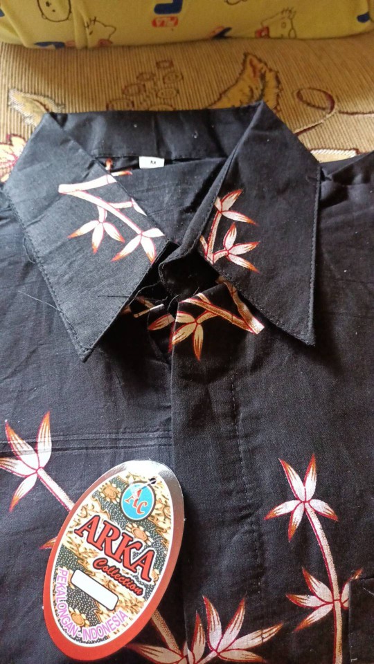 Size M L Xl Xxl Xxxl Bswart Batik Hrb026 Kenongo Hem Pendek Padi Pekalongan M L Xl Batik Pria Murah