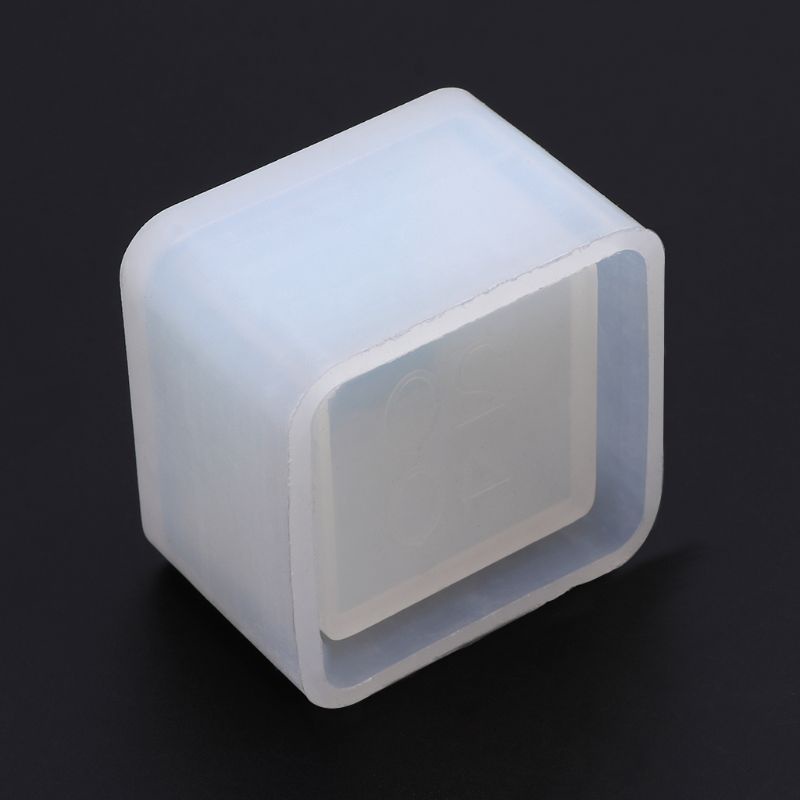 SIY  Square Small Flowerpot Silicone Mould Storage Box DIY Handmade Making Crafts Crystal Epoxy Mold