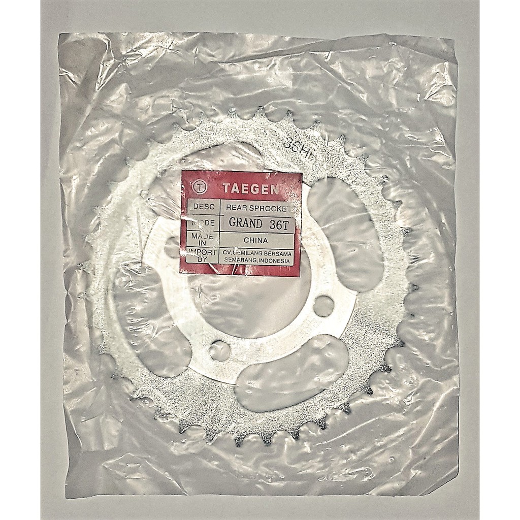 GEAR BELAKANG ONLY TAEGEN GRAND 36T "A CLASS"
