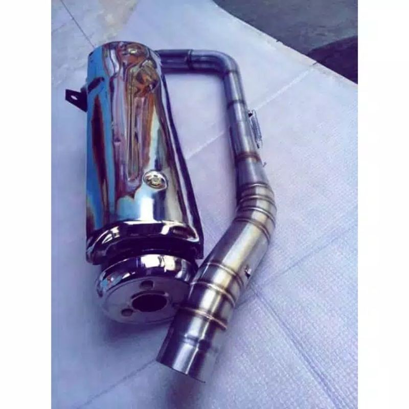 knalpot standar racing tipe ori Tiger Revo Byson Vixion cb150r Megapro Verza