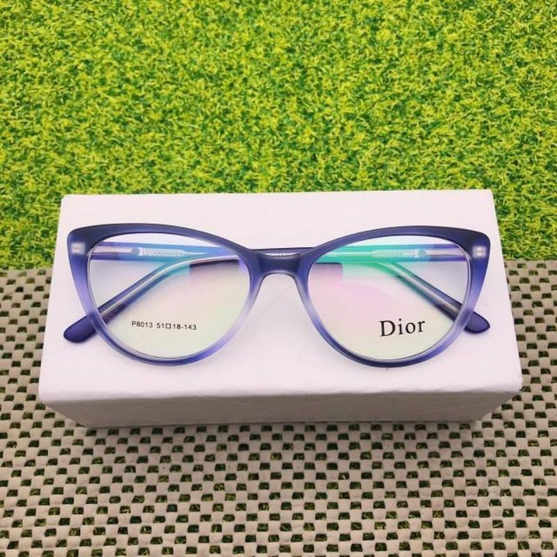 Frame kacamata 8013 cat eye fashion cewek modis trendi minus plus silinder antiradiasi