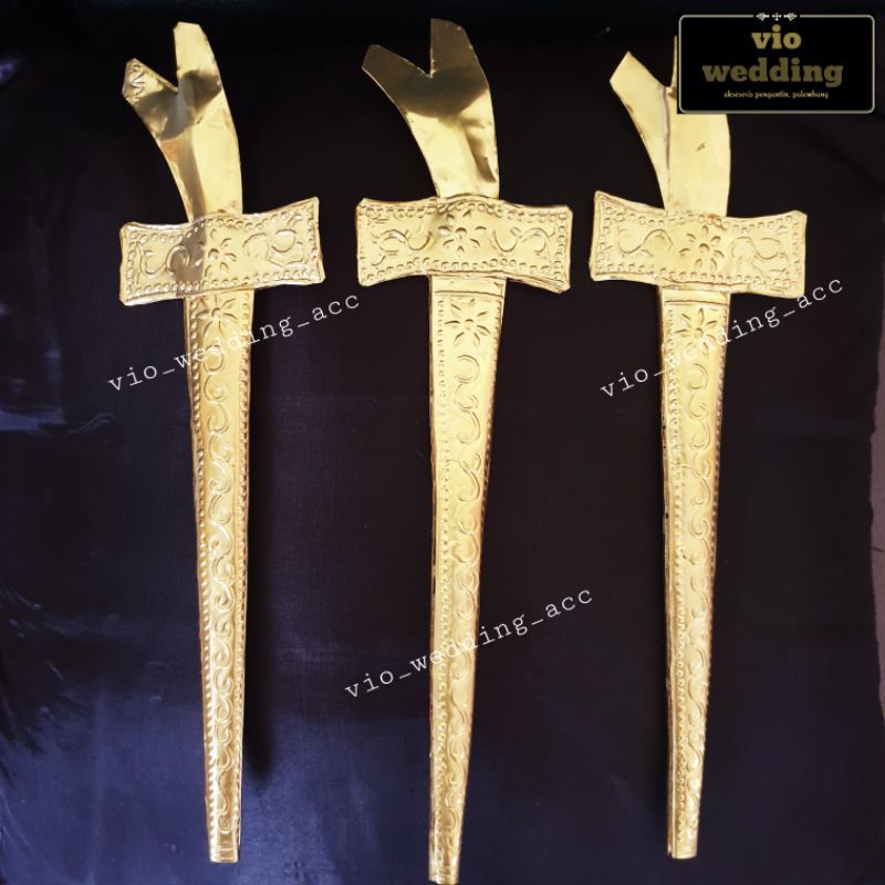 Keris pengantin Gold