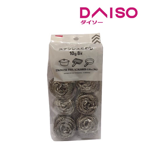 Jual Daiso Stainless Steel Scrubber 10g 8PCS. Shopee Indonesia