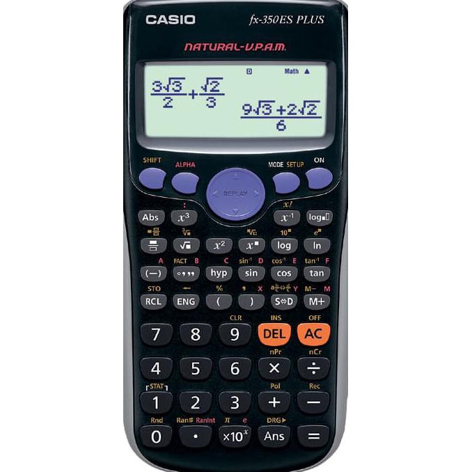

ITERBARUl Kalkulator Scientific Casio Fx-350ES Plus ICLl