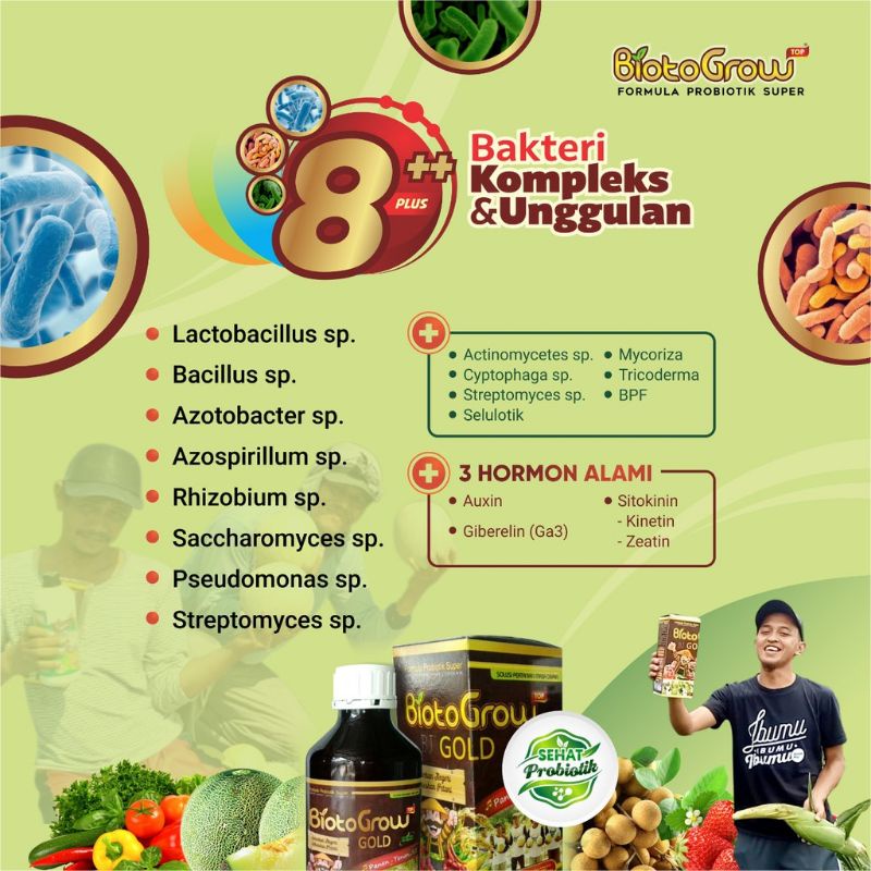 Biotogrow Gold Formula Probiotik Super