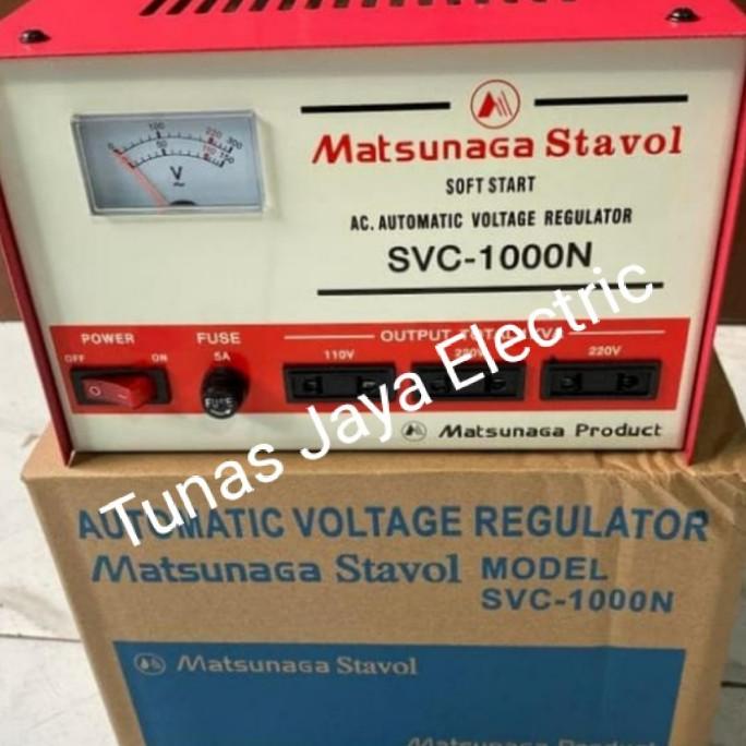 Stavolt Stabilizer 1000 Watt MATSUNAGA