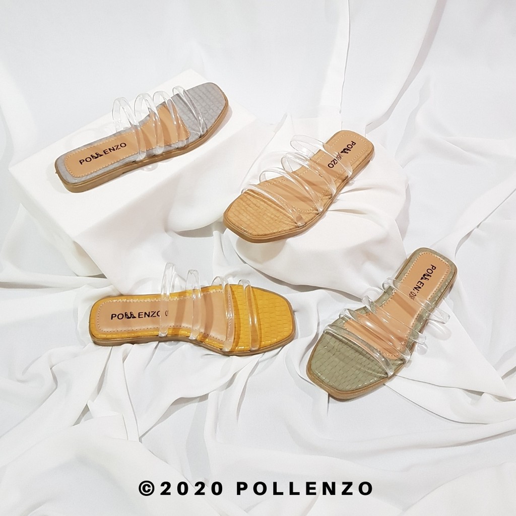 Pollenzo GARRY Sandal  Teplek  Sandal  Flat Bening Teplek  