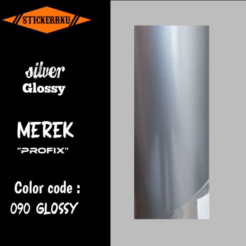 skotlet silver glossy 100cm