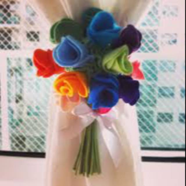 Ijat Gorden Tali Gorden Bouquet bunga Hiasan Rumah Ruangan Ruang Tamu Perlengkapan Rumah