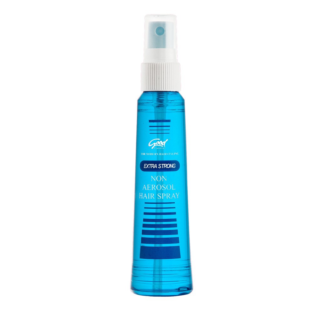 Jual GOOD Extra Strong Non Aerosol Hair Spray Biru (Spray)