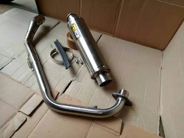 Knalpot rcb bulat mx sonic fu vixion tiger gl mp cb r15 cbr dll-2