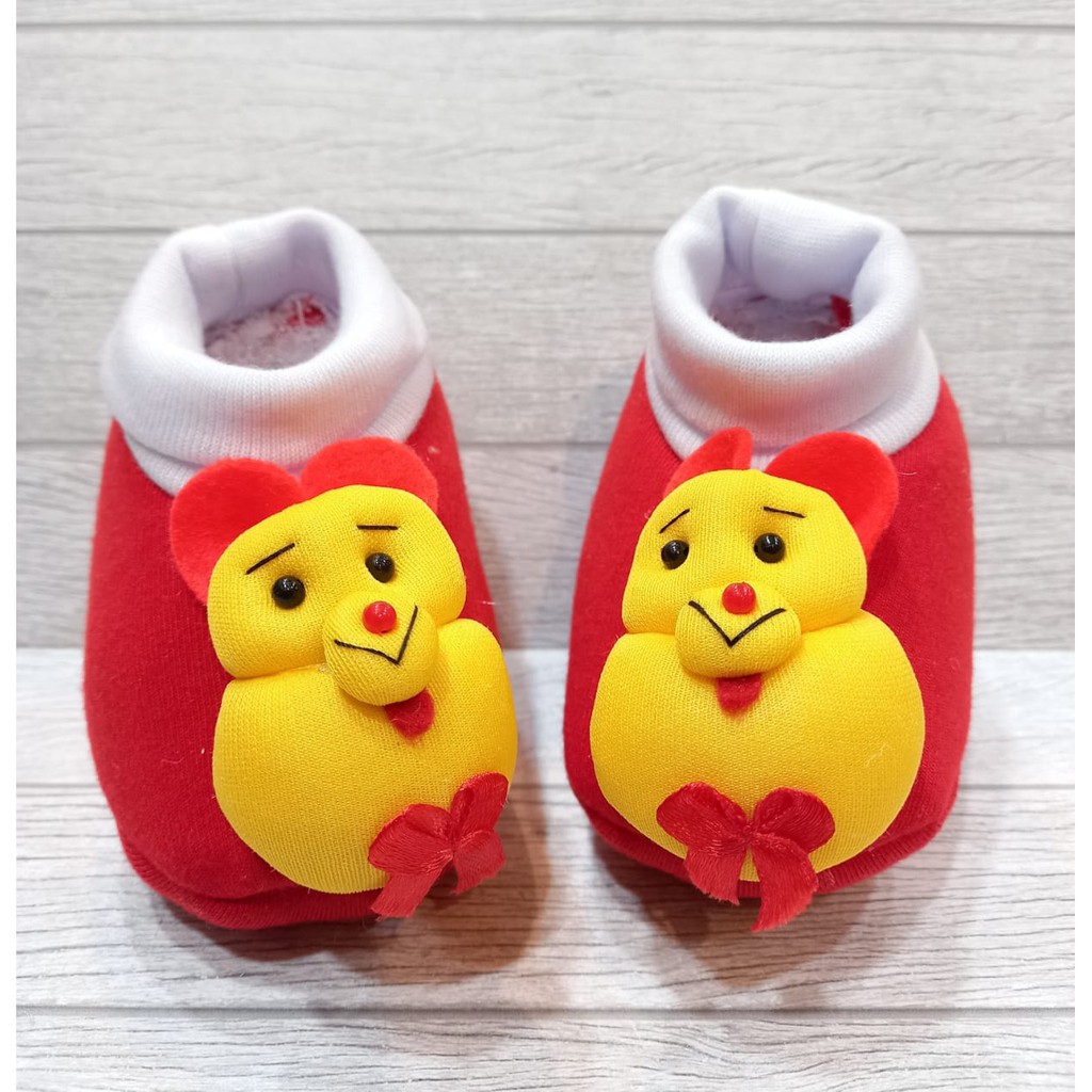 Promo !! sepatu bayi boneka lucu - sepatu bayi boneka murah - sepatu baby bahan kain lembut - sepatu bayi