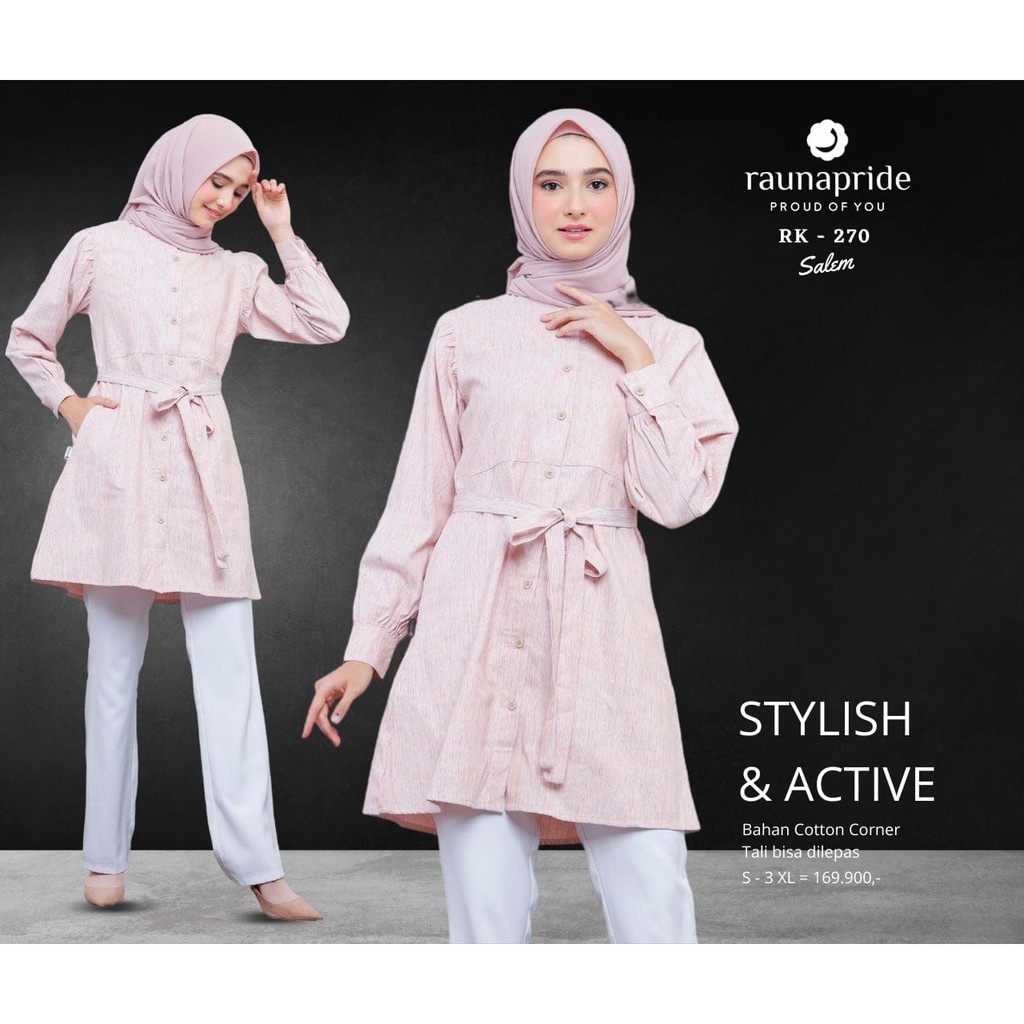 Atasan Wanita Rauna Terbaru / RK - 269 / 270 / 271 / Fashion Muslim