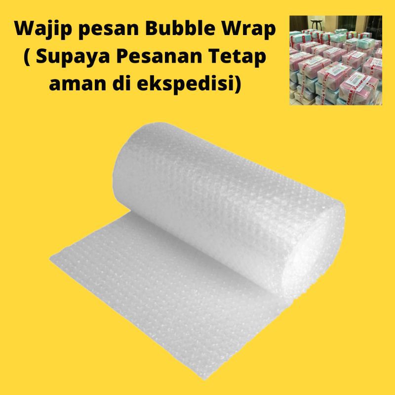 

Bubble wrap supaya barang lebih aman