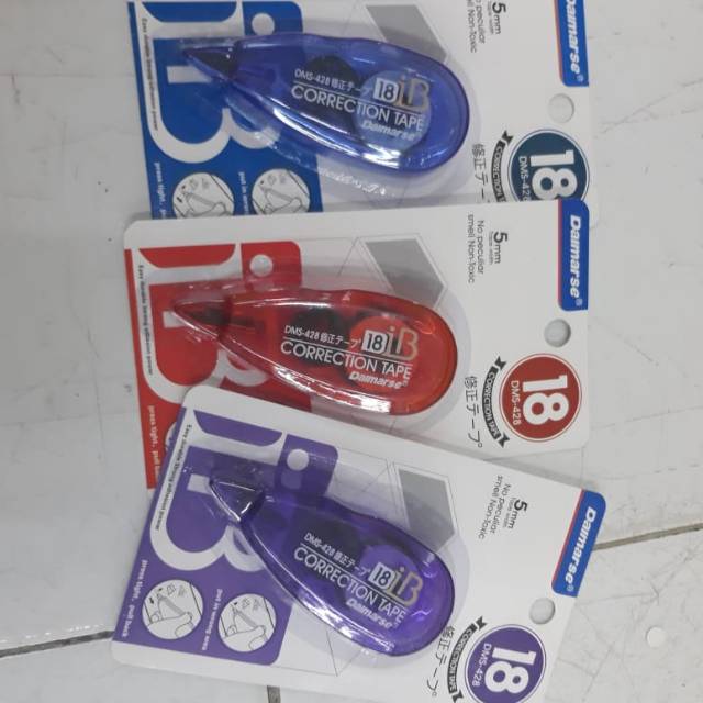 

Correction Tape DMS 428 5mm Pita Koreksi