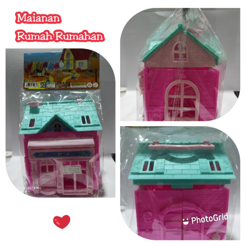 Mainan Anak Perempuan Rumah Rumahan Plus Mini Furniture