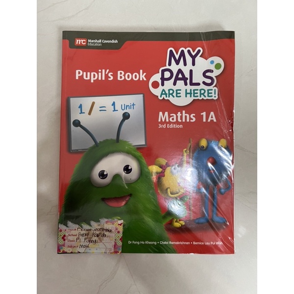 

My Pals Are Here ! Maths 1A 3rd Edition WorkBook and Pupil’s Book