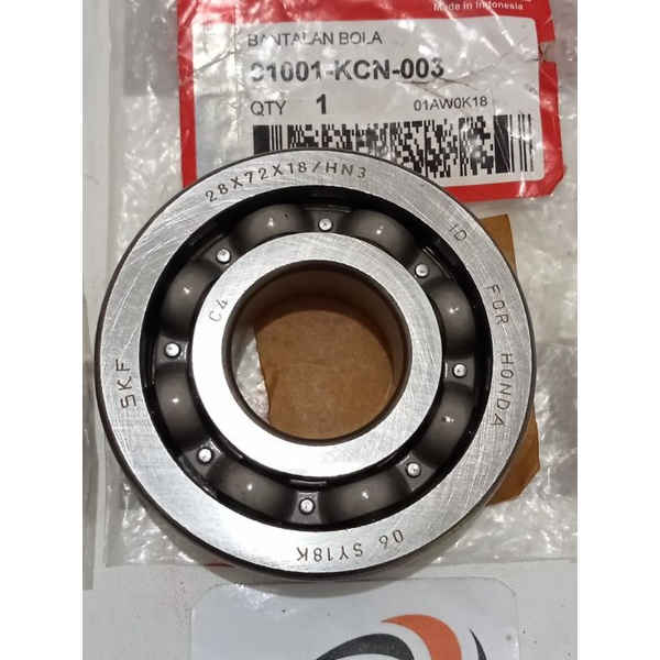 BERING KRUK AS (KCN) HONDA ORIGINAL TIGER REVO  MEGAPRO PRIMUS  GL PRO  NEOTCH SEPASANG KANAN KIRI 2 PIS  (91001-KCN-003x2)