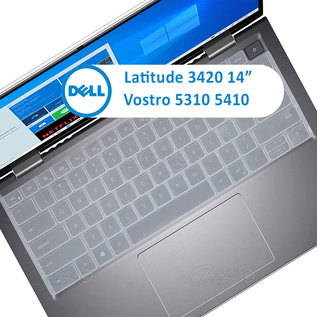 Cover Pelindung Keyboard Bahan Silikon Untuk Dell Latitude 3420 14 Vostro 5310 5410