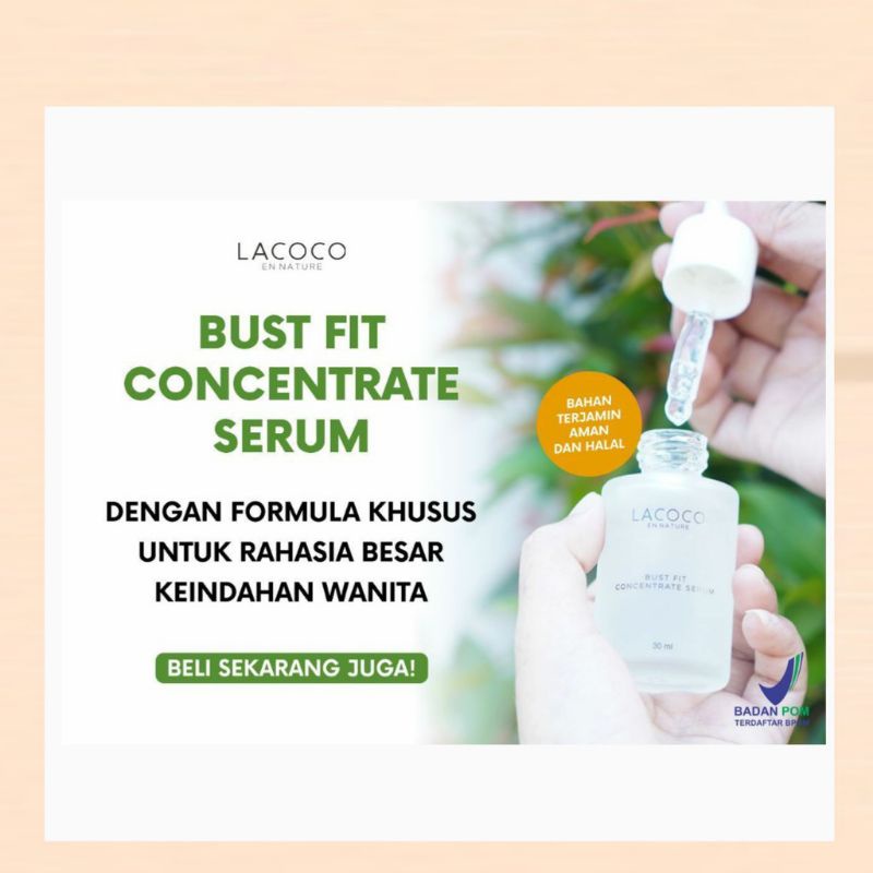 LACOCO BUST FIT CONCENTRATE SERUM ORIGINAL/ LACOCO SERUM PAYUDARA