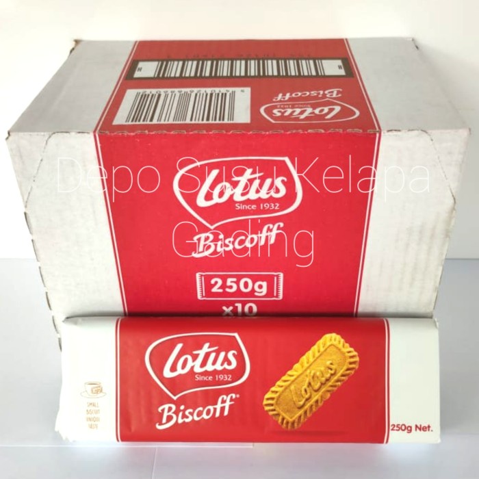 

Wafer-Biskuit- Lotus Biscoff Biscuit 250Gr | Isi 32 Biskuit Caramel Karamel -Biskuit-Wafer.