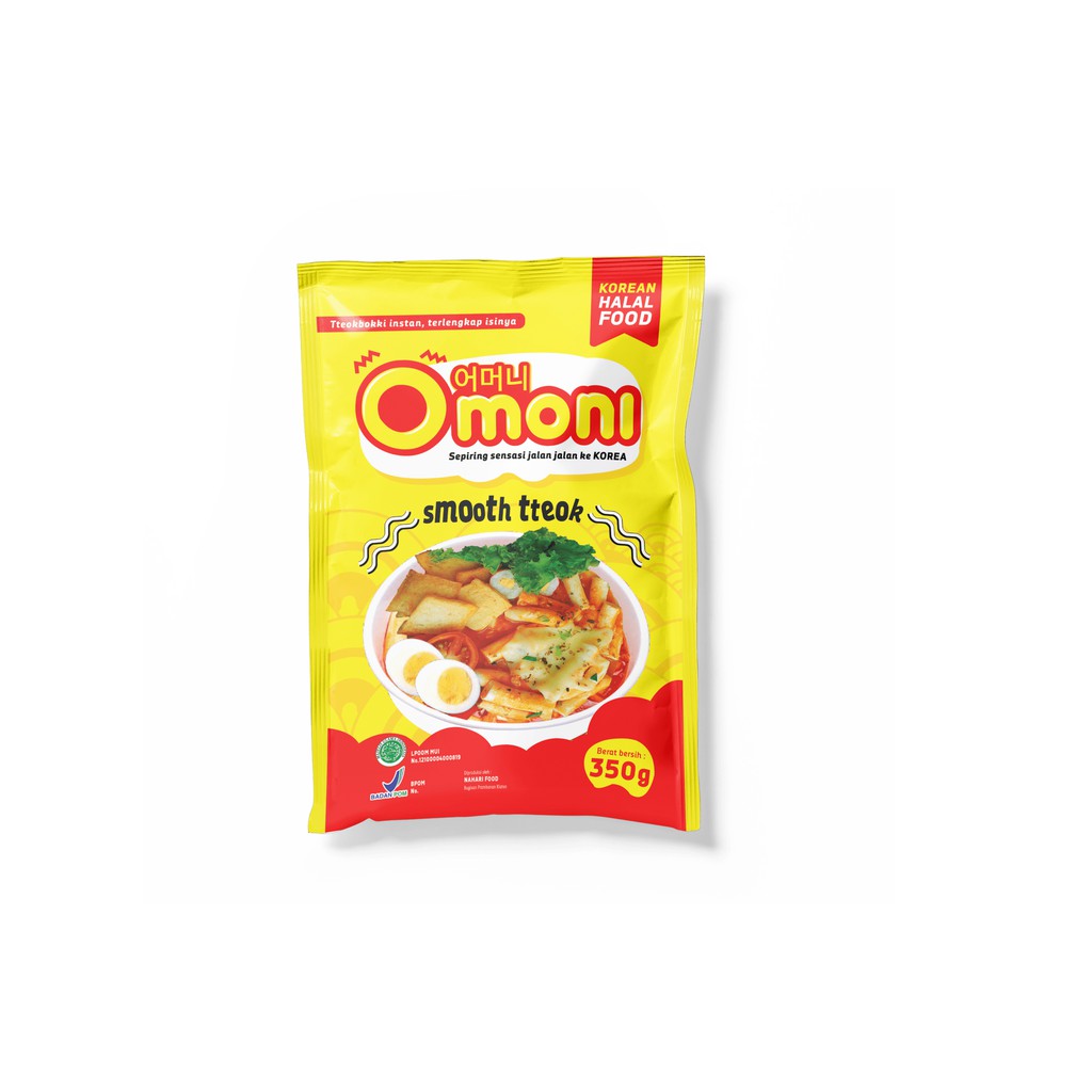

[HALAL] Omoni Tteokbokki Tidak Pedas (2 varian rasa) - Chicken / Ayam