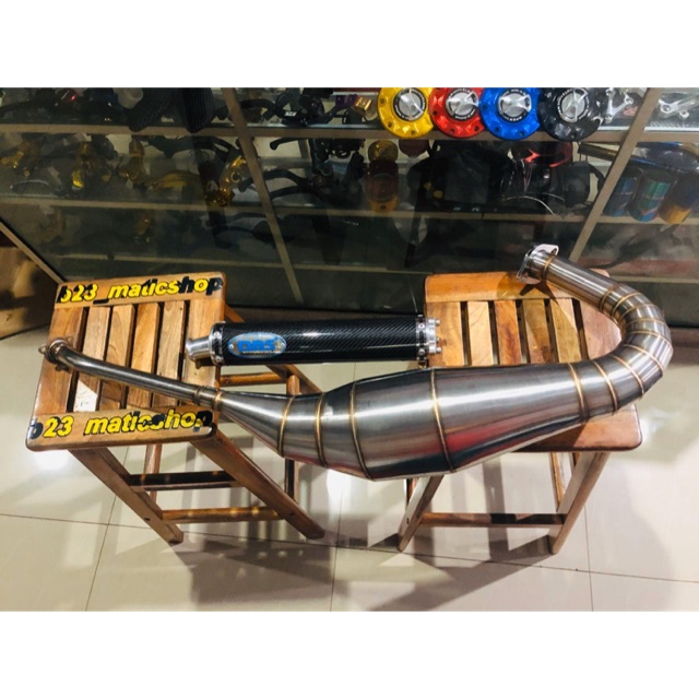 Selencer dbs ori original + Leheran stenlis ninja r rr step standar leher depan c no name thailand