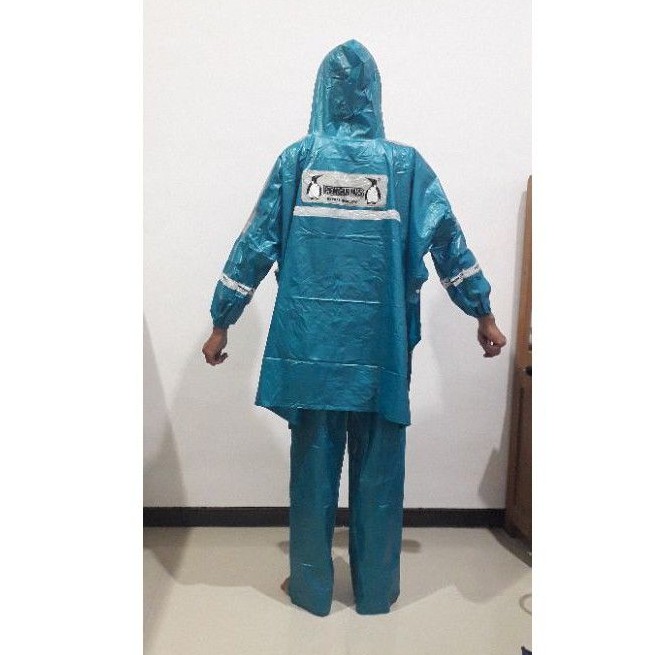 Jas Hujan Ponco Lengan Celana Penguin