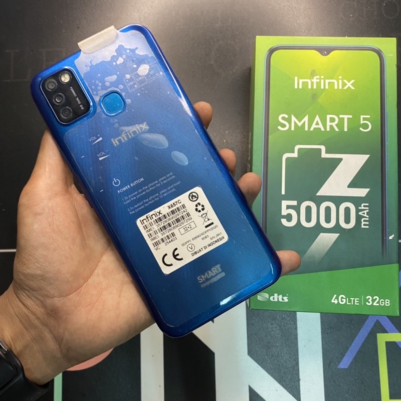 Infinix SMART 5 3/64 GARANSI RESMI