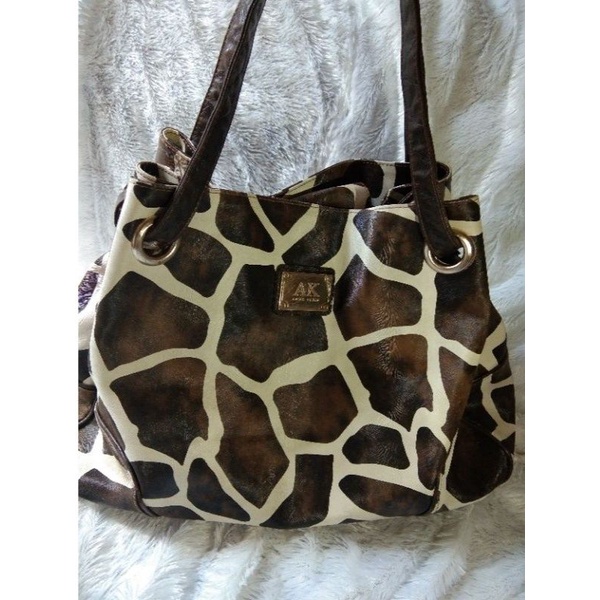 Tote bag Anne Klein motif uniq preloved
