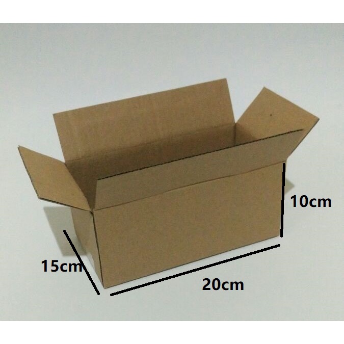 

Kardus Dus Kotak Box Packing Standard Polos Karton 20x15x10cm 5pcs