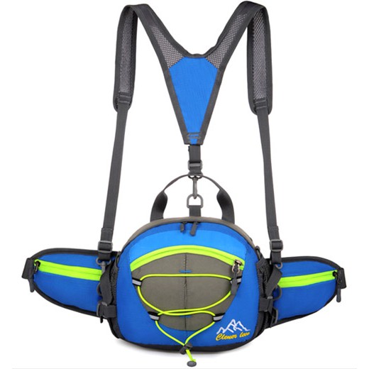 Waist Bag Bottle CLEVER BEES Tas Pinggang Sporty Hiking Camping Traveling