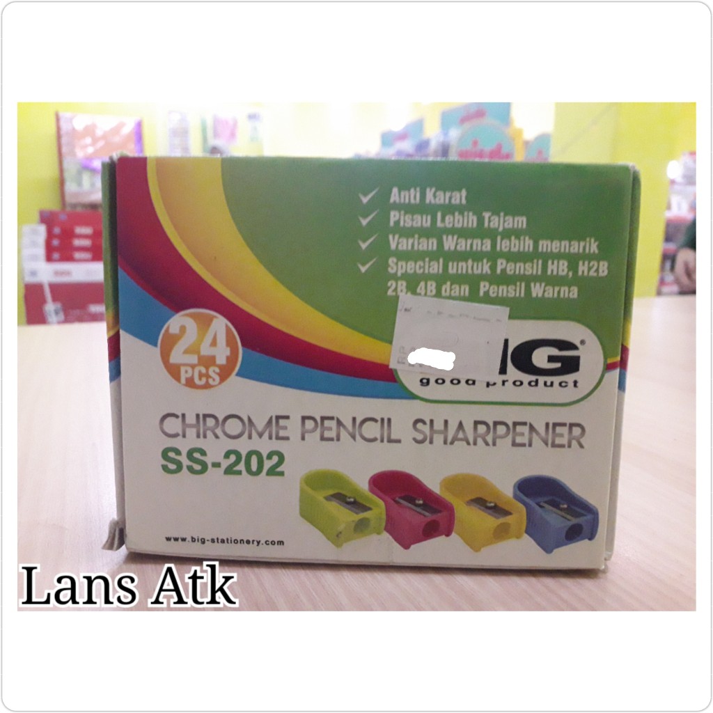 

Rautan / Pencil Sharpeners Big SS-202 (satuan)