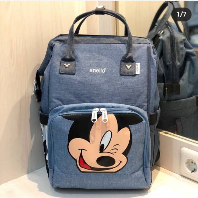 Tas bayi / tas baby / diapers bag / anello diapers bag / tas mickey / diaperbag mickey / miki