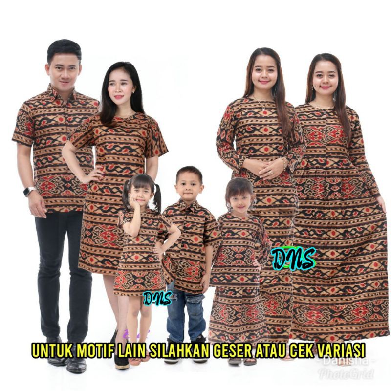 DNS Set Keluarga Batik Murah