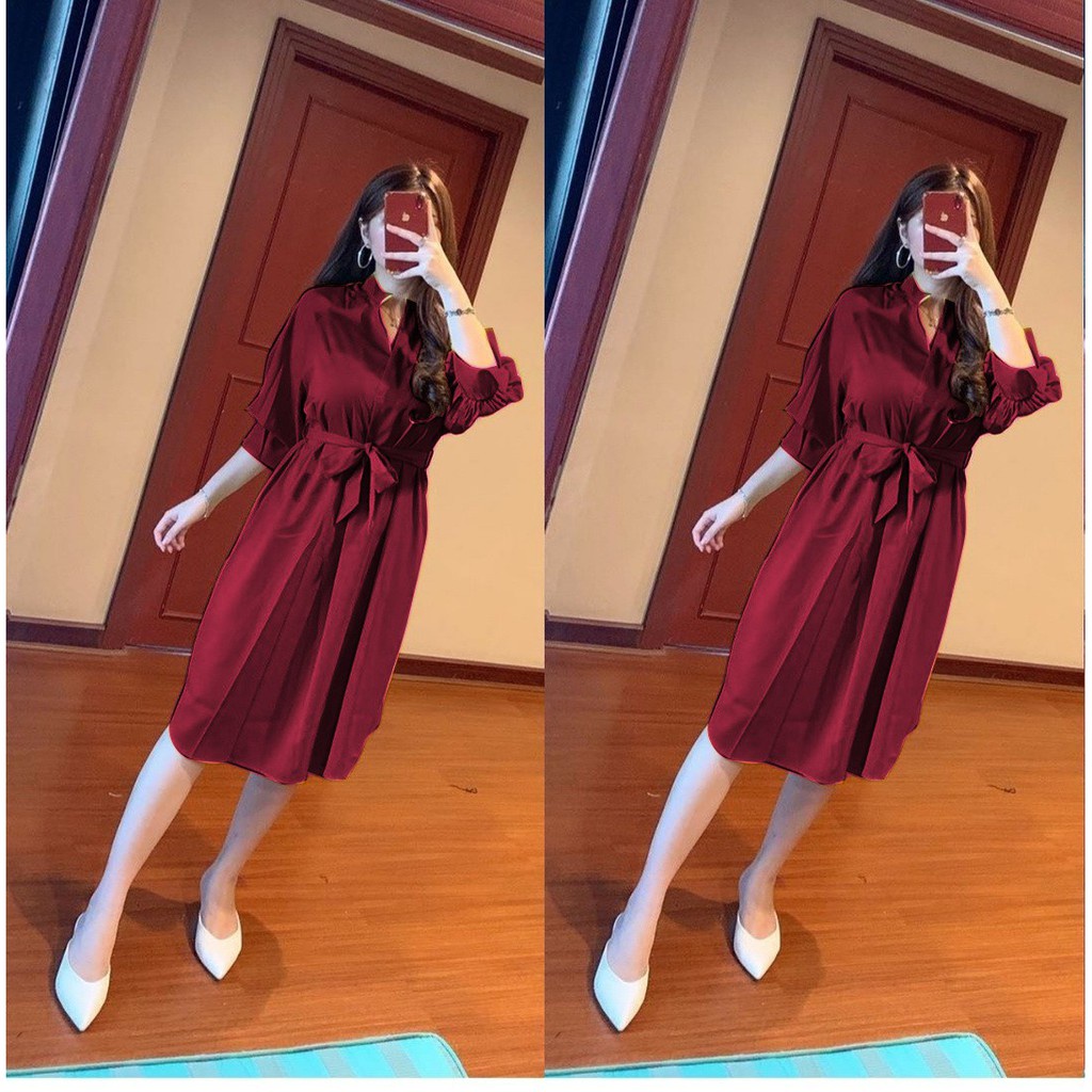 WSE390 - Dress Viera / Dress Wanita / Dress Wanita Korea / Dress Wanita Pendek / Dress Sehari-hari Nyaman di Gunakan / PREMIUM QUALITY