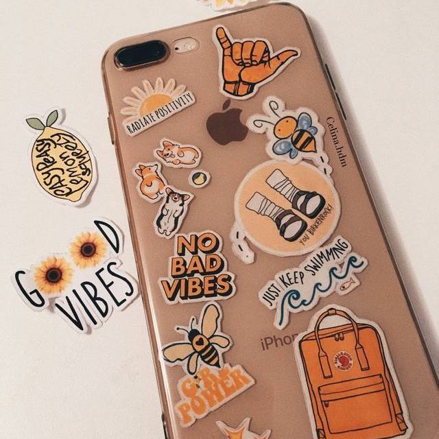 

35pcs tumblr sticker +polaroid cutting