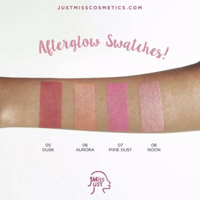 Justmiss AFTER GLOW Blush ON / PEMERAH PIPI