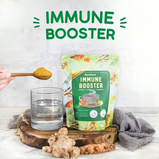 

Barefood IMMUNE BOOSTER Drink - Jahe Temulawak Kunyit - 100% Alami