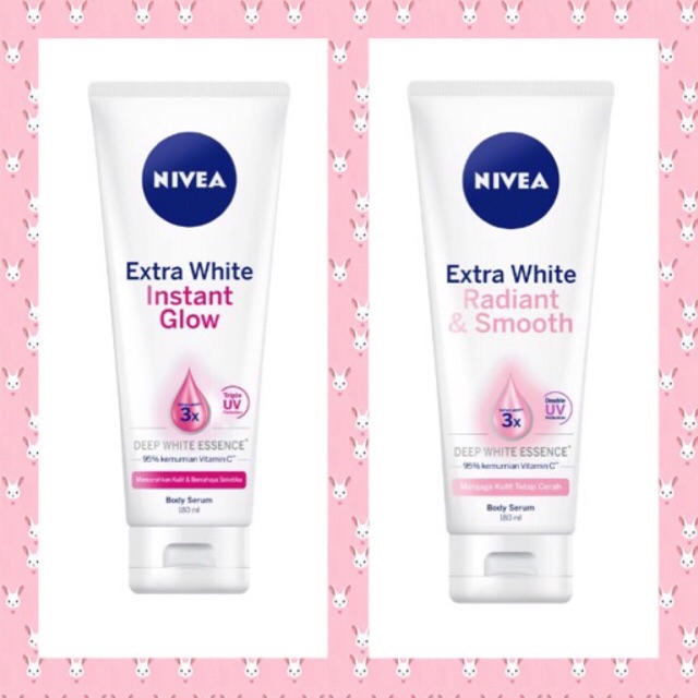 Nivea Body Serum Extra White Instant Glow White Radiant And Smooth