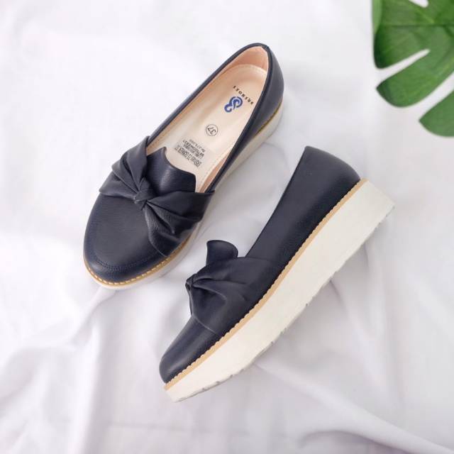 [SIAP KIRIM] BRShoes75 Donker Sepatu Wedges Casual Wanita