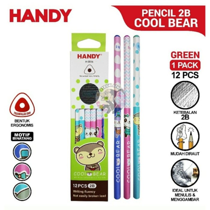 

PENSIL HANDY 2016-2B PER PACK ISI 12